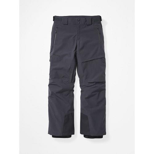 Marmot Ski Pants Dark Grey NZ - Layout Cargo Pants Mens NZ4276190